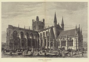 Cathédrale de Chester (gravure) - Samuel Read