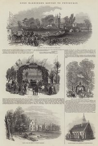 Le retour de Lord Hardinge à Penshurst - Samuel Read