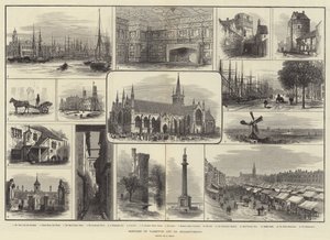 Croquis de Yarmouth et de ses environs