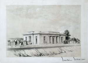 Gare de Swinton, vers 1840 - Samuel Russell