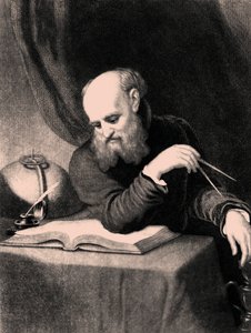Galileo Galilei, 1852 - Samuel Sartain