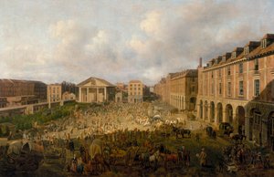 Covent Garden Piazza et marché - Samuel Scott