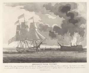 Brillante victoire navale - Samuel Seymour