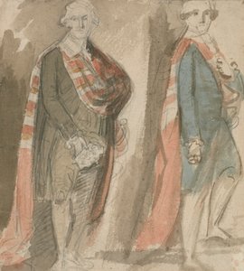 Pairs dans leurs robes