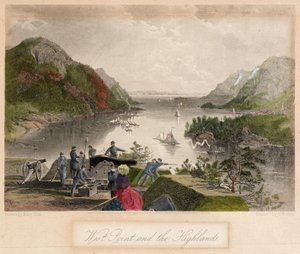 West Point et les Highlands - Samuel Valentine Hunt