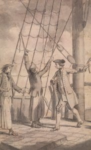 Le meurtre de Kenith Hossack par le capitaine Lowry - Samuel Wale