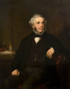Portrait de George Richards Elkington 1800-1865, 1865 - Samuel West