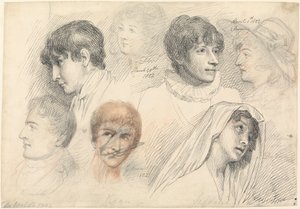 Études de portraits d