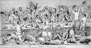 Le Dîner des Réformateurs, 1809 - Samuel de Wilde