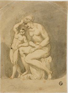 Vénus et Cupidon - Samuel de Wilde