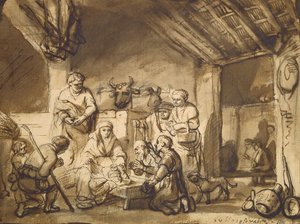 Adoration des bergers - Samuel van Hoogstraten