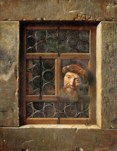 Vieil homme à la fenêtre