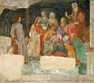 Un jeune homme présenté aux sept arts libéraux - Sandro Botticelli
