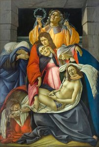 Le Christ mort pleuré - Sandro Botticelli