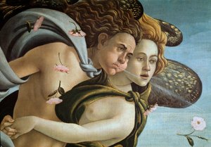 La naissance de Vénus (détail) - Sandro Botticelli