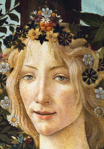 Le visage de Flore, (détail) de l