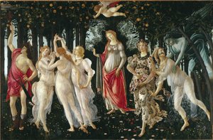 Le printemps (détail) - Sandro Botticelli