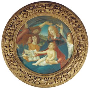 La Madone du Magnificat - Sandro (after) Botticelli