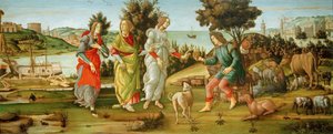 Le Jugement de Pâris - Sandro Botticelli