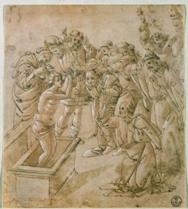 La Résurrection du fils de Théophile - Sandro Botticelli