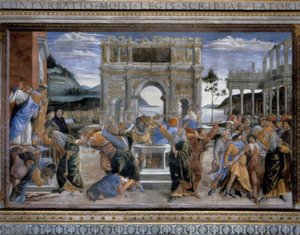 La punition de la rébellion de Koré - Sandro Botticelli