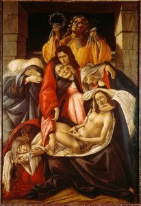 La lamentation du Christ - Sandro Botticelli