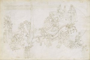 Illustrations de la « Divine Comédie » de Dante (Purgatoire, chant 31) - Sandro Botticelli