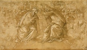 Couronnement de Marie - Sandro Botticelli
