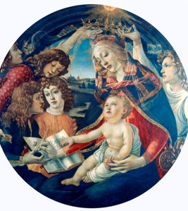 Madone du Magnificat, 1482 - Sandro Botticelli