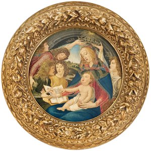 Madone du Magnificat, cercle de Ricciardo Meacci - Sandro Botticelli
