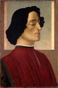 Portrait de Giuliano de Medici 1453-1478, ca 1475 - Sandro Botticelli