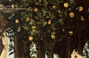 Primavera, détail de l