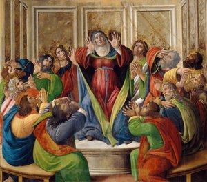 La descente du Saint-Esprit, 1495-1505 - Sandro Botticelli