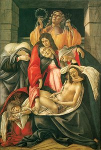 La lamentation sur le Christ mort - Sandro Botticelli