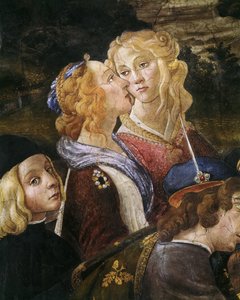 La Tentation du Christ (détail), 1481-1482 - Sandro Botticelli