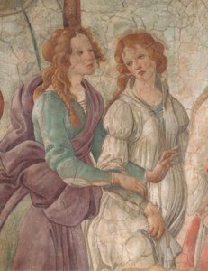 Vénus et les Grâces offrant des cadeaux à une fille, 1480–83 - Sandro Botticelli