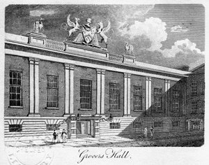 Grocers Hall, City de Londres, 1811