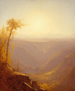 Une gorge dans les montagnes Kauterskill Clove, 1862