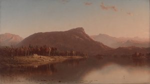 Une maison dans le désert, 1866 - Sanford Robinson Gifford