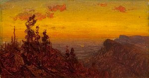 Depuis les montagnes Shawangunk, 1823-1880. - Sanford Robinson Gifford