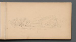 Carnet de croquis, page 06 : Gorham Maine - Sanford Robinson Gifford