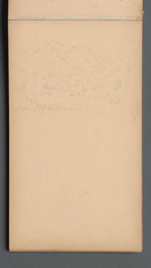 Carnet de croquis, page 08 : Mont Carter - Sanford Robinson Gifford