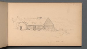 Carnet de croquis, page 14 : "Chutes de Berlin le 2 septembre".