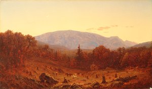Crépuscule sur Hunter Mountain - Sanford Robinson Gifford