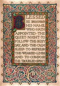 Manuscrit enluminé pour illustrer Le Talisman de Walter Scott, vers 1830 - Sangorski and Sutcliffe