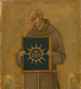 Saint Bernardin, 1450-60 - Sano di Pietro