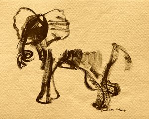 Dessin expressif d