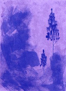 Sereins arbres violets - Santhosh ch