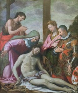 La déposition du Christ, c. 1592 - Santi di Tito