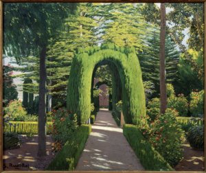 Glorieta. Jardí d’Alcoi - Santiago Rusiñol